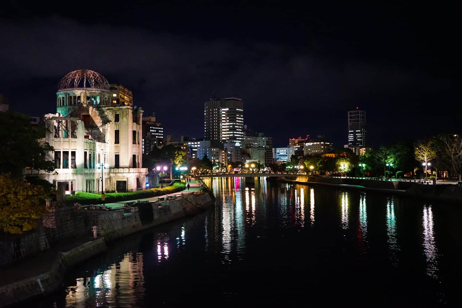 Hiroshima at night