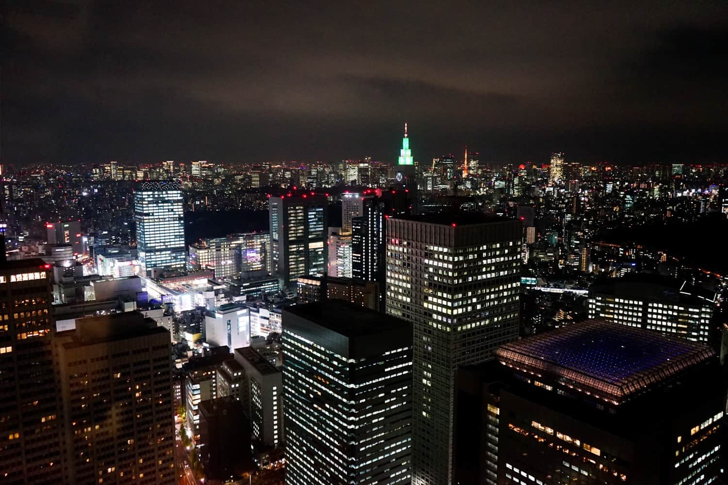 Views of Tokyo at night